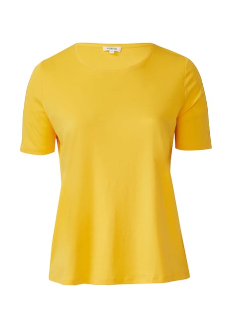 T-Shirt im Regular Fit aus Interlockjersey