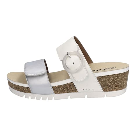 Damen Sandale Quinn 14, silber-kombi