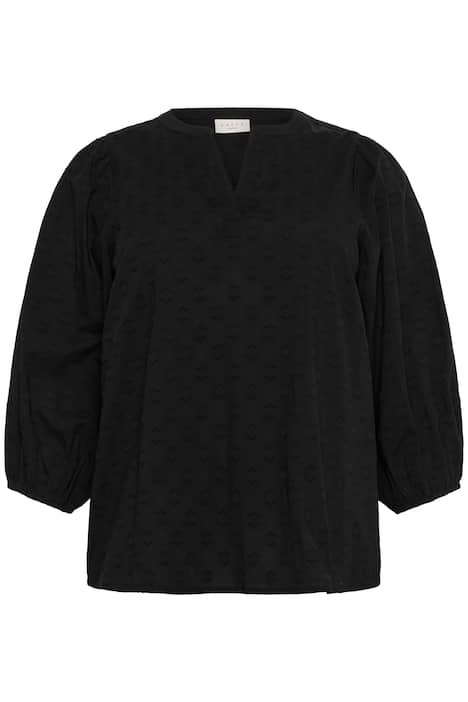 Langarm-Bluse Regular fit