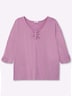 3/4-Arm-Shirt 3/4-Arm-Shirt mit dekorativen Raffungen 3/4-Arm keine Angabe