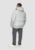 Wasserabweisender wattierter Blouson mit Kontrast-Details