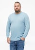 Baumwollpullover mit Logo-Stickerei