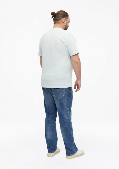 Baumwoll-T-Shirt mit Logo-Print