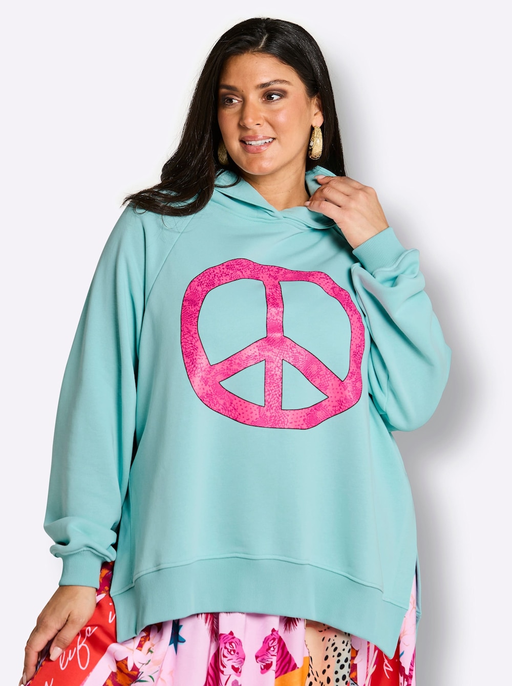 Sweatshirt Langarm Mit Kapuze