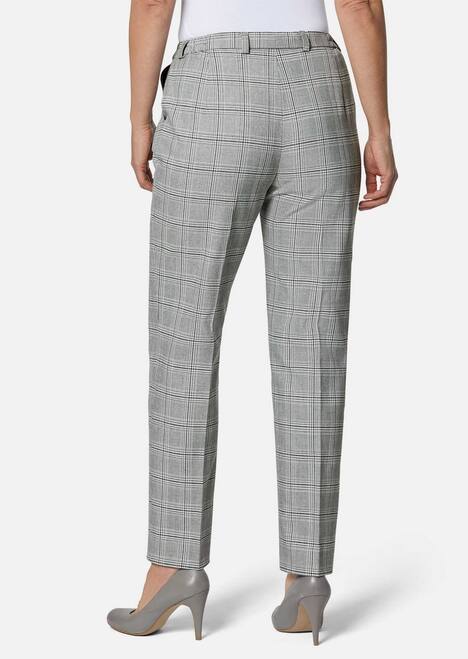 GOLDNER Geruite broek, classic model Geruite broek, comfort model