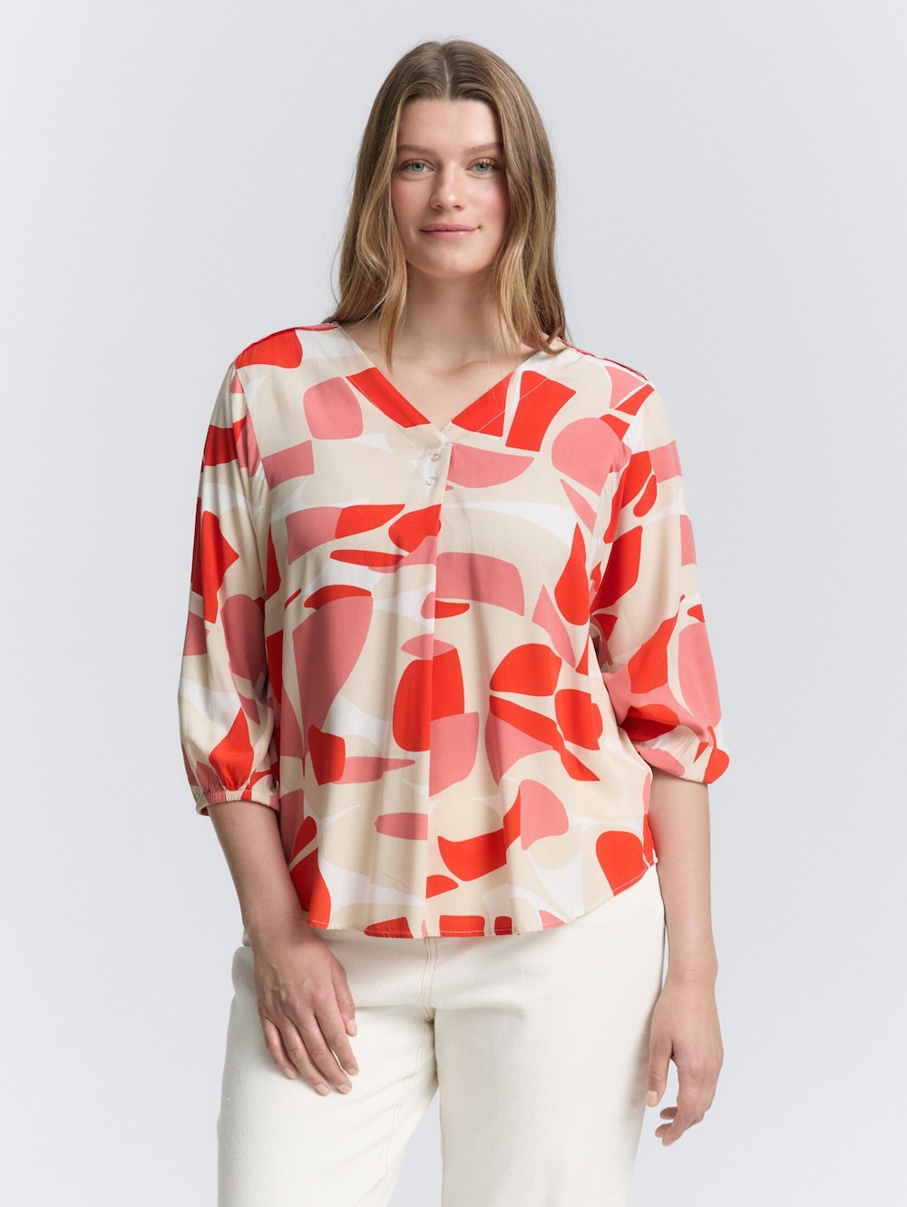 Bluse mit Muster