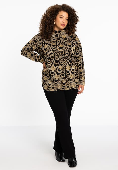 Tuniek met grafische print