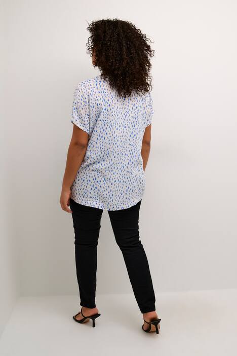 Kurzarm-Bluse Regular fit