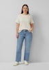 Jeans / Mid Rise / Straight Leg / Cropped