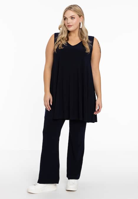 Top mit V-Ausschnitt