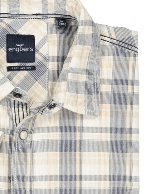 Kurzarm-Hemd kariert