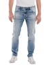 Herren Super-Stretch-Jeans slim fit , Hellblau