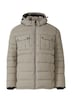 Sportive Puffer-Jacke mit abnehmbarer Kapuze