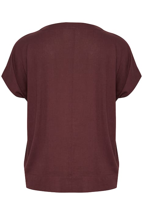 Kurzarm-Bluse Loose fit