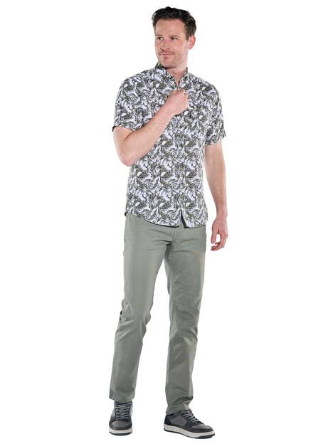 engbers Herren Hemd kurzarm , Oliv