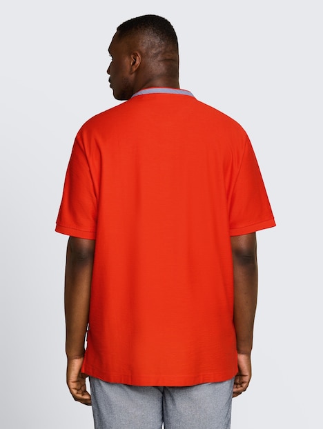Poloshirt mit Stehkragen