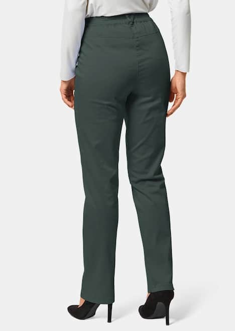 GOLDNER Katoenen broek met elastische band Lichte katoenen broek met elastische band