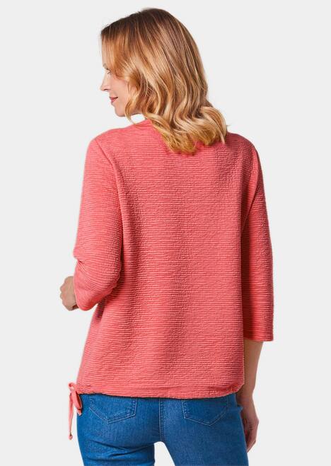 Gerades, bequemes Halbarm T-Shirt