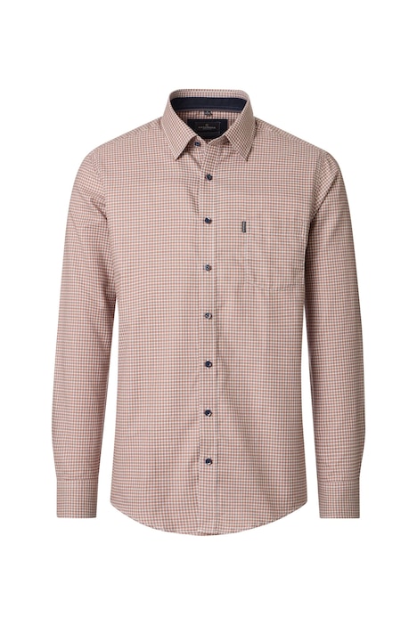 Freizeithemd Langarm Print Comfort Fit