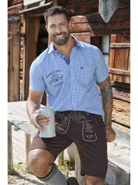 Overhemd Met Korte Mouwen KJETTIL