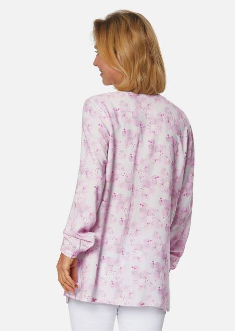 Druckbluse aus Baumwoll-Qualität