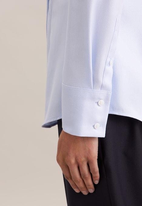 Damen Kelchkragenbluse - Uni