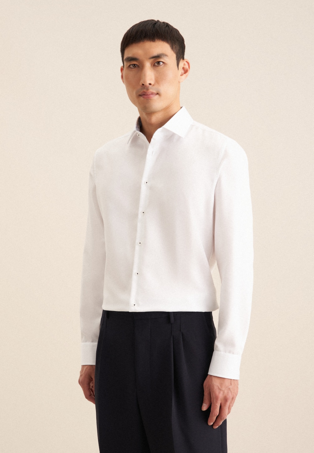 Herren Business Hemd - Uni
