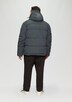 Wasserabweisende Steppjacke mit abnehmbarer Kapuze