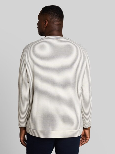 Langarmshirt mit Streifenmuster