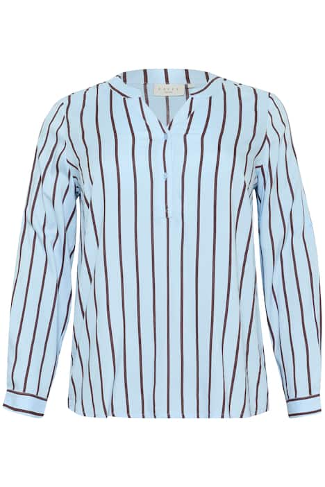 Langarm-Bluse Regular fit