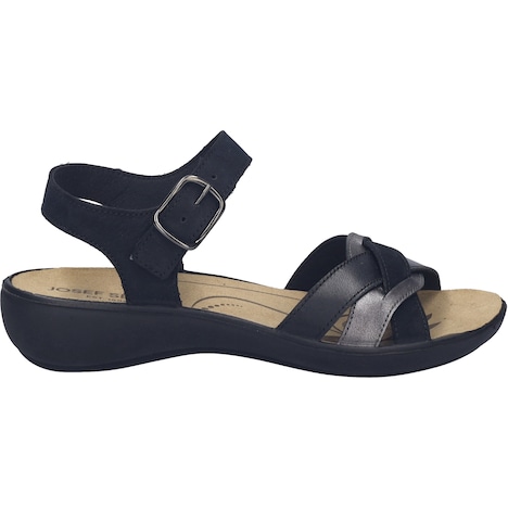 Damen Sandale Ibiza 16, schwarz-kombi