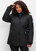 Funktionsjacke Langarm Uni Stehkragen