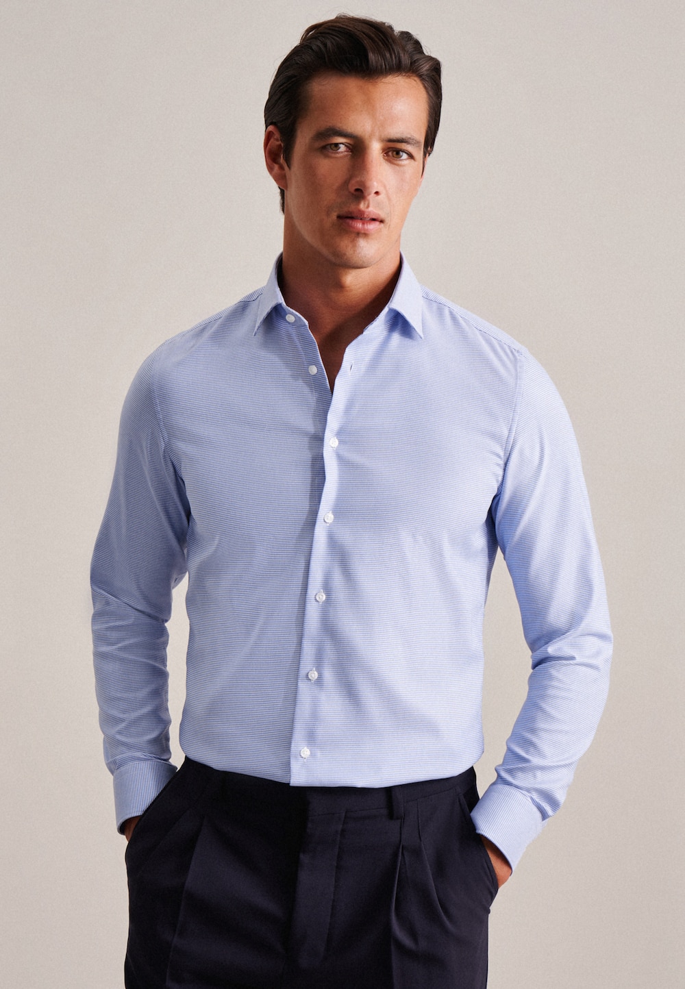 Herren Business Hemd - Struktur