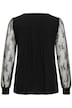 Bluse langarm A-shape
