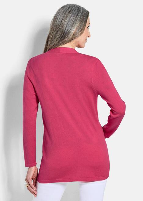 Elegante Strickjacke mit Kaschmir