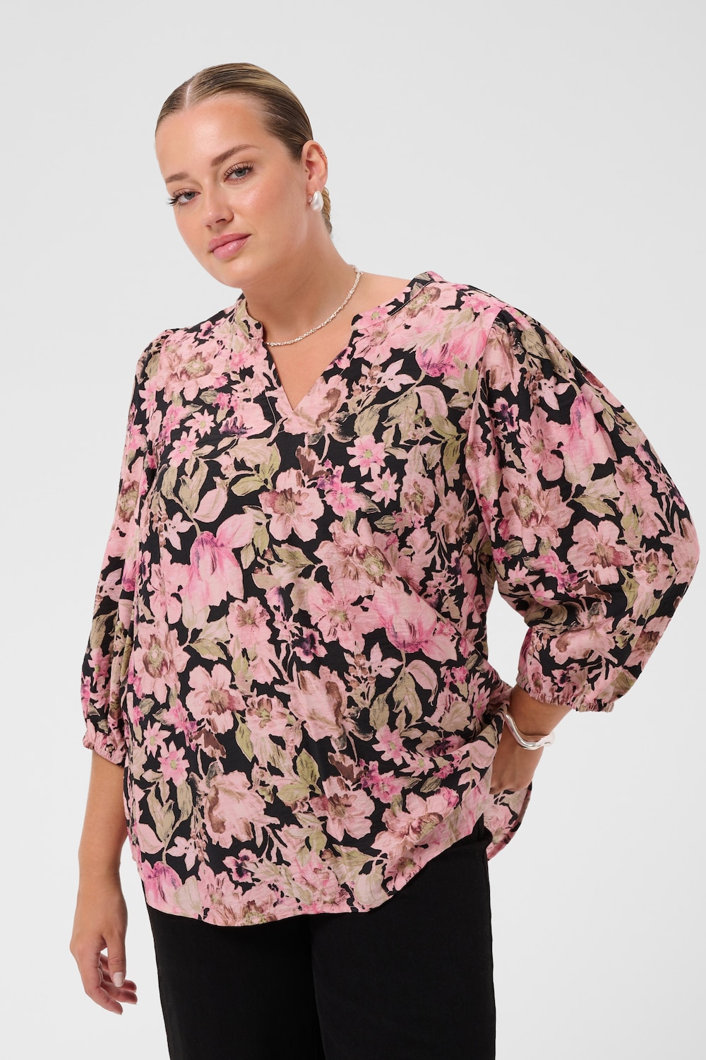 Bluse langarm Regular fit