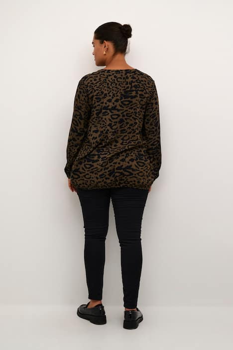 Blouse met lange mouwen Regular fit