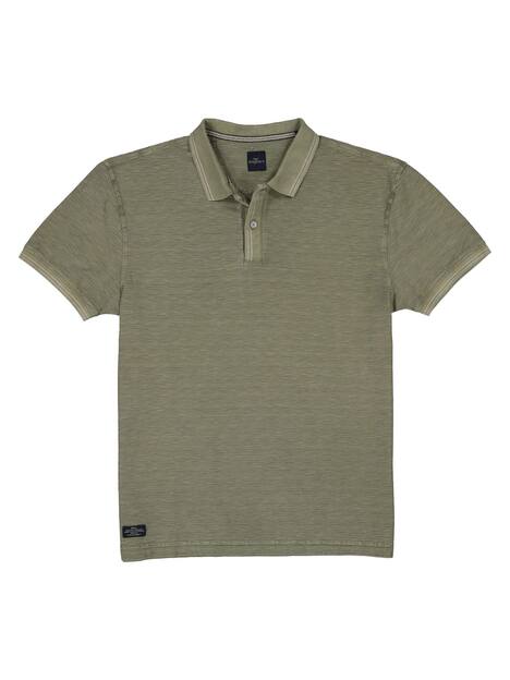 engbers Herren Polo-Shirt meliert , Hellbraun