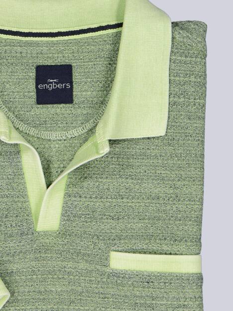 Polo-Shirt meliert
