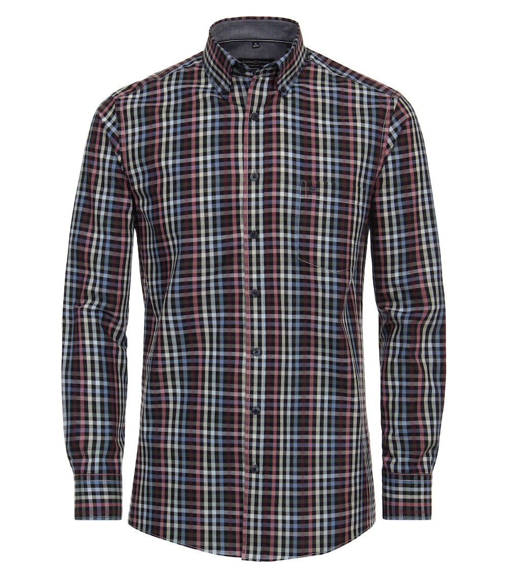 Freizeithemd kariert Comfort Fit