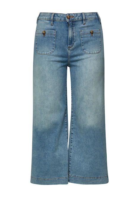 Jeans/Slim FitHigh Rise/Culotte