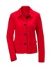 Leichte Jacke mit Stehkragen in rot