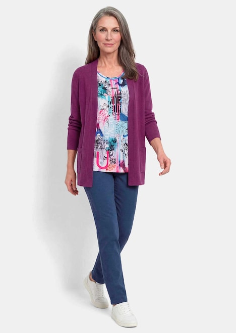 Elegante Strickjacke mit Kaschmir