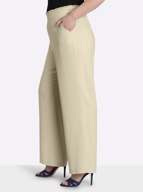 Hose Hose mit französischen Taschen normal Elastische Einsätze