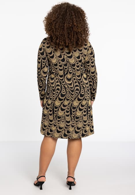 Kleid mit Knopfverschluss