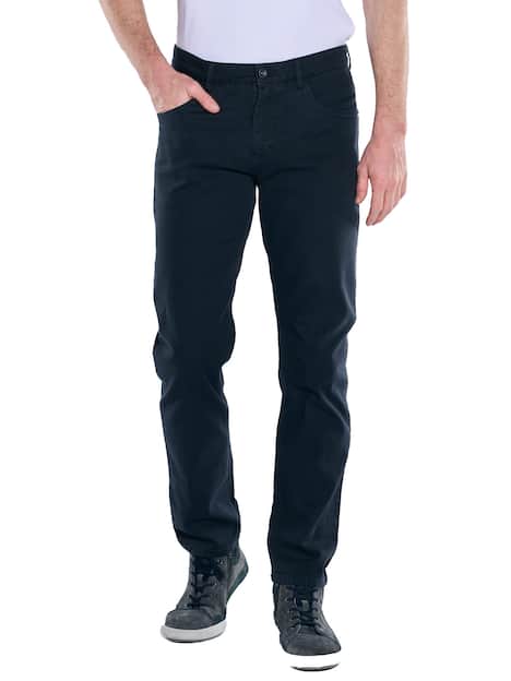engbers Herren 5-Pocket-Hose regular , Marineblau