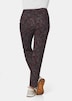 GOLDNER Broek met print Gedessineerde broek