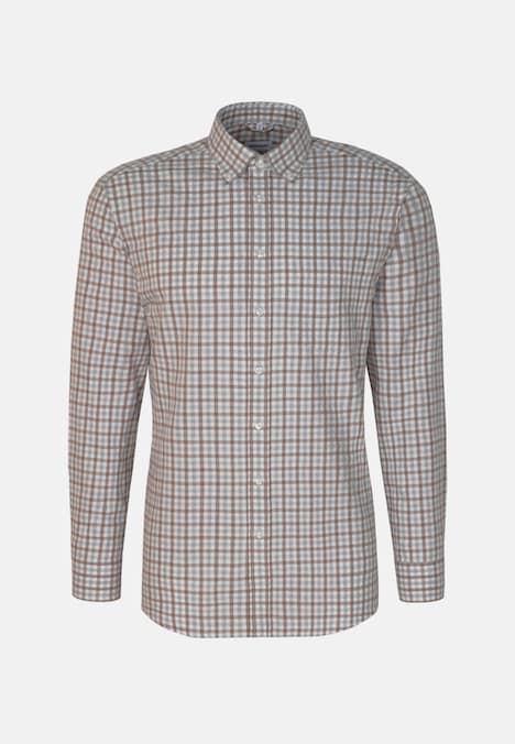 Herren Flanellhemd - Karo