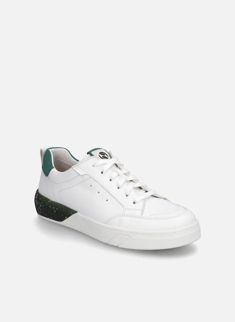 Damen Sneaker Wilma 03, weiss-grün