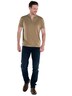 engbers Herren Henley-Shirt uni , Braun